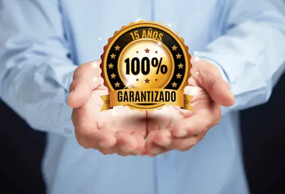 GARANTÍA 100%